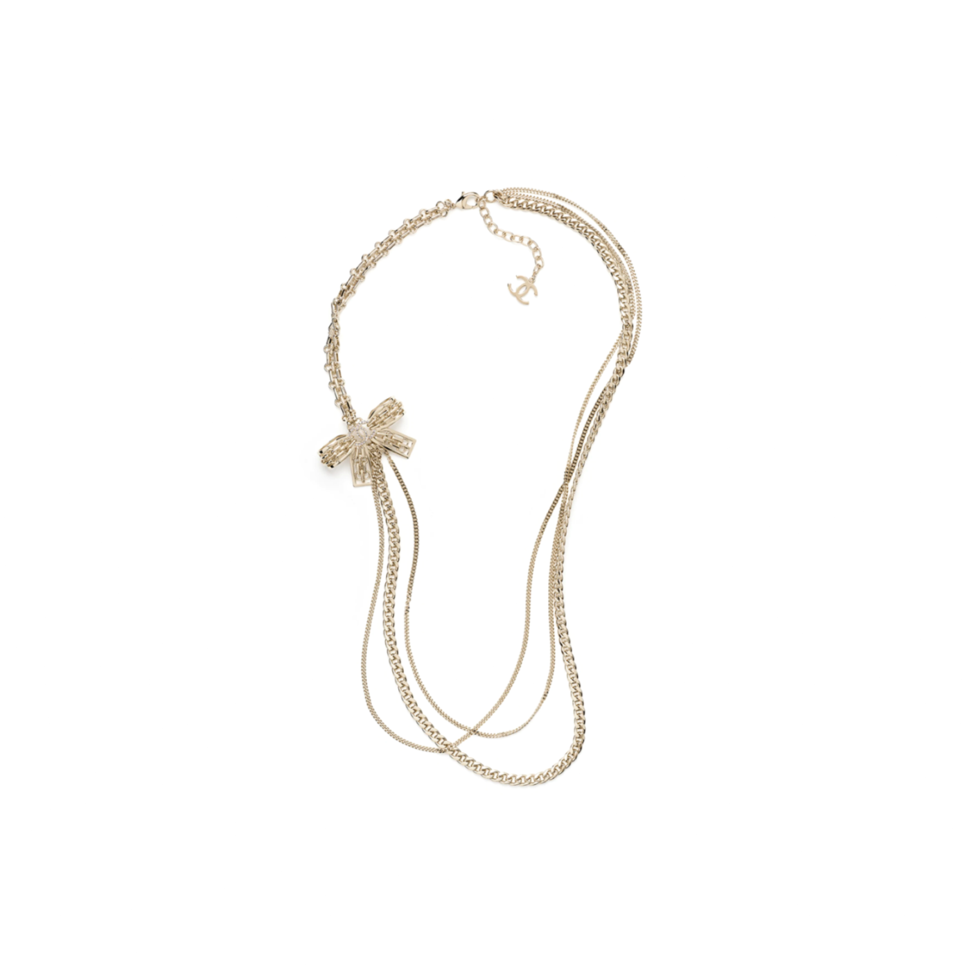 Ch**el long necklace abg555